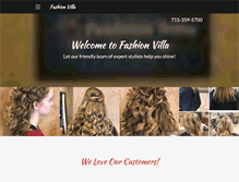 Tablet Screenshot of fashionvilla.com